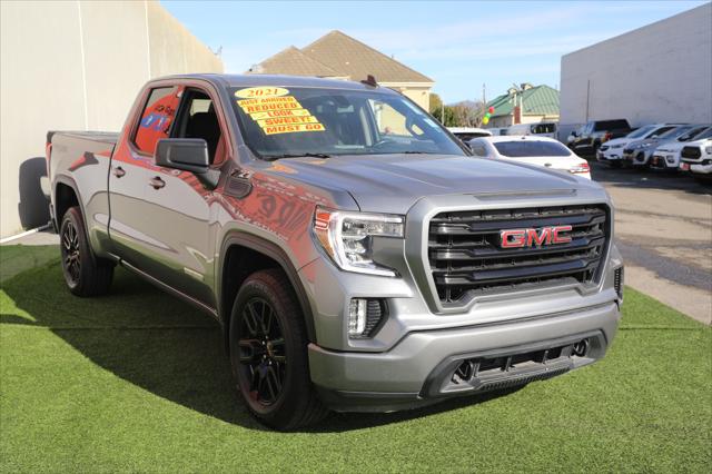 2021 GMC Sierra 1500 2WD Double Cab Standard Box Elevation