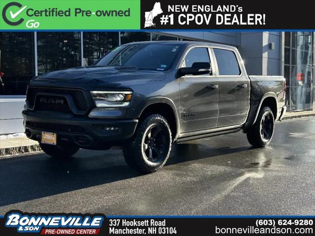 2021 Ram 1500 Rebel Crew Cab 4x4 5'7" Box for sale in Manchester, NH