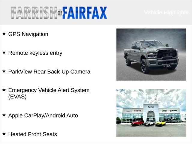 2026 RAM 2500 RAM 2500 BIG HORN CREW CAB 4X4 64 BOX 2026 RAM 2500 RAM 2500 BIG HORN CREW CAB 4X4 64 BOX