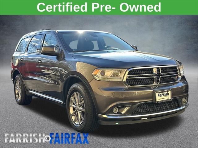 2018 Dodge Durango SXT AWD