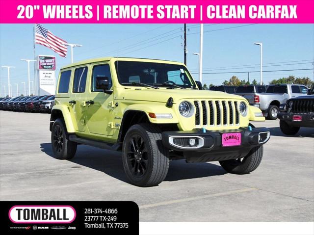 2023 Jeep Wrangler 4xe Sahara 4x4 2023 Jeep Wrangler 4xe Sahara 4x4