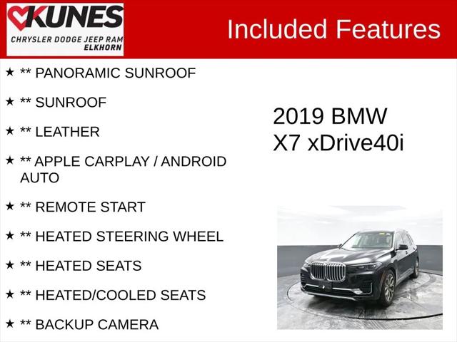 2019 BMW X7 xDrive40i 2019 BMW X7 xDrive40i