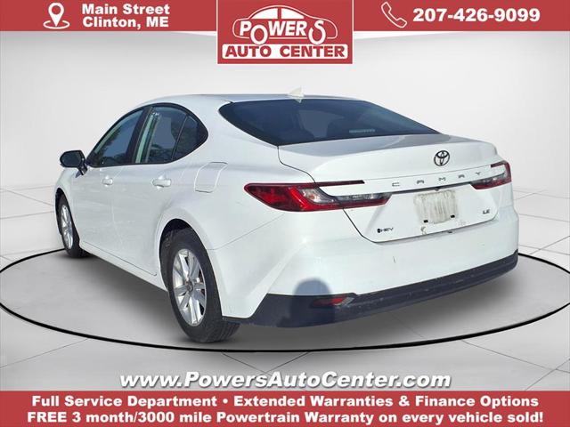 2025 Toyota Camry LE