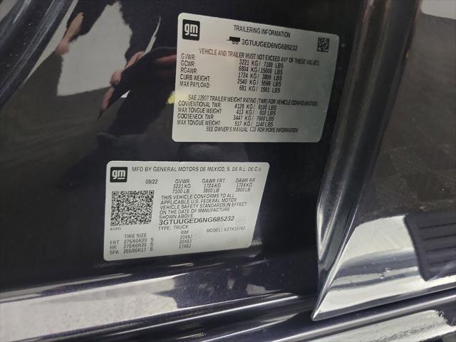2022 GMC Sierra 1500 4WD Crew Cab Standard Box Denali