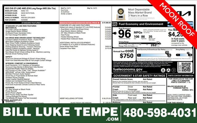 2023 Kia EV6 GT-Line 2023 Kia EV6 GT-Line