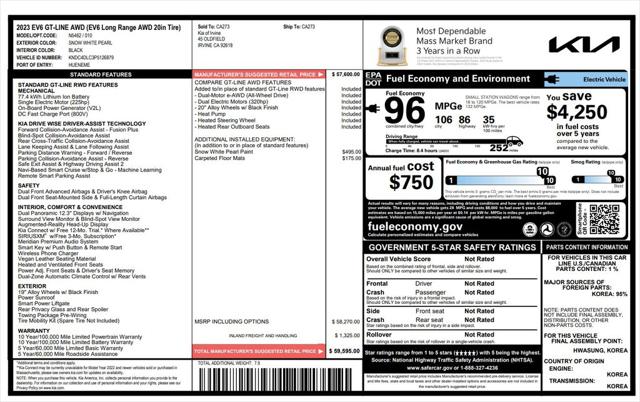 2023 Kia EV6 GT-Line