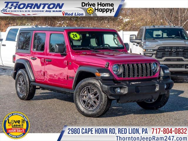 2024 Jeep Wrangler 4-Door Sport S 4x4