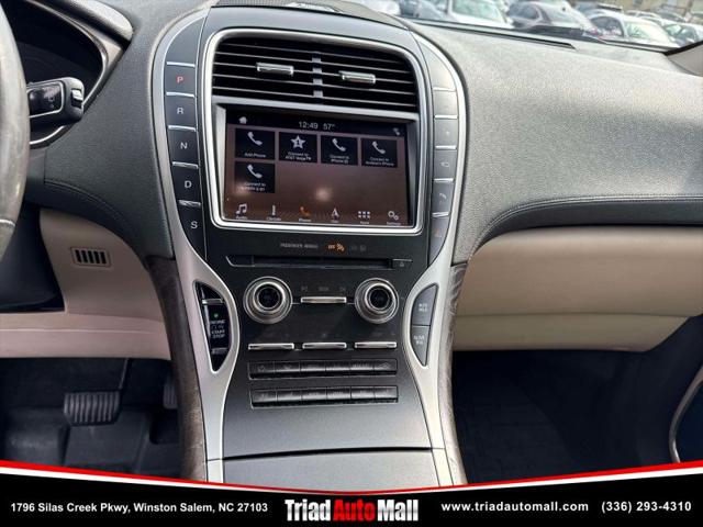 2019 Lincoln Nautilus Reserve