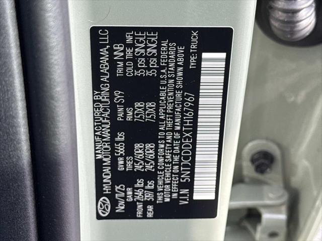 2026 Hyundai Santa Cruz SEL Activity