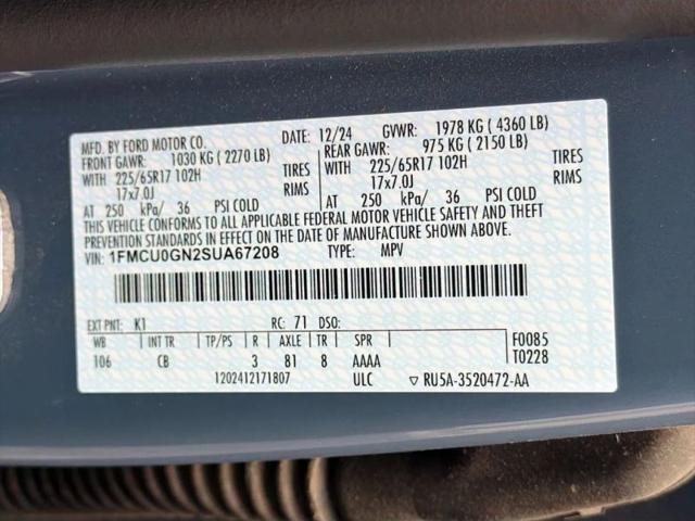 2025 Ford Escape Active