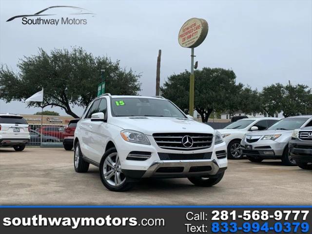 2015 Mercedes-Benz ML 350 4MATIC for sale in Houston, TX
