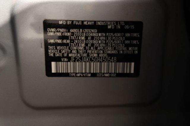 2016 Subaru Forester 2.5i Limited