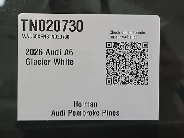 2026 Audi A6 Premium Plus quattro S tronic