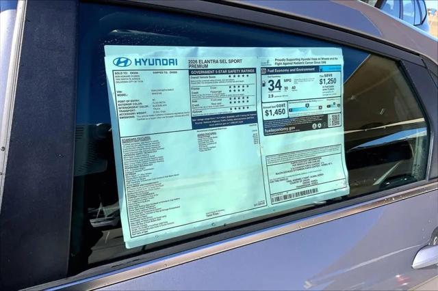 2026 Hyundai Elantra SEL Sport Premium