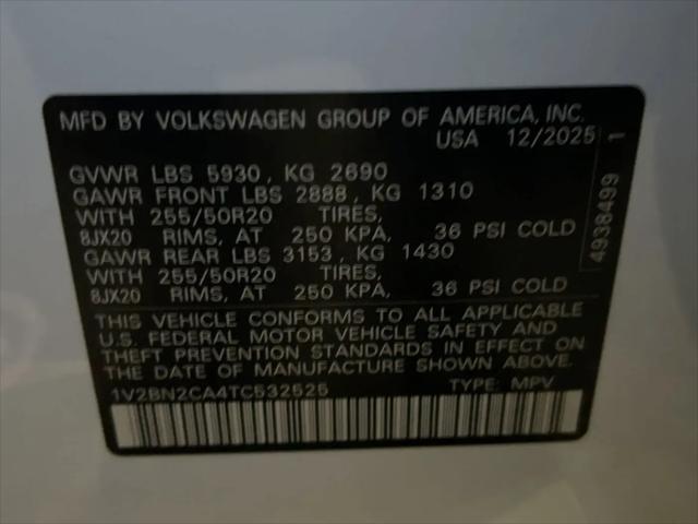 2026 Volkswagen Atlas SEL