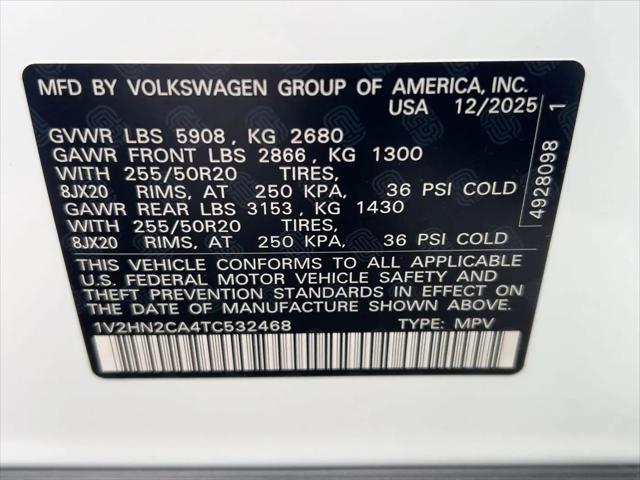 2026 Volkswagen Atlas SE with Technology