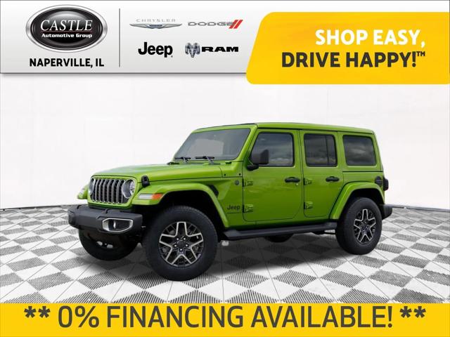 2026 Jeep Wrangler 4-Door Sahara 4x4 for sale in Naperville, IL