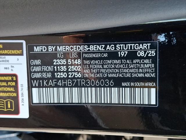 2026 Mercedes-Benz C-CLASS C 300 C 300