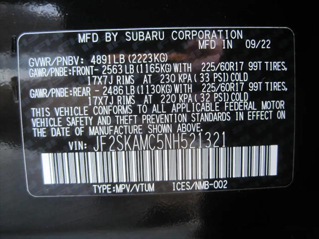 2022 Subaru Forester Wilderness