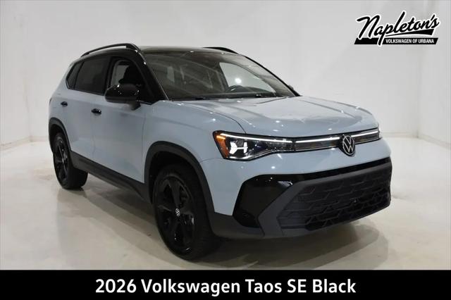 2026 Volkswagen Taos SE Black for sale in Urbana, IL