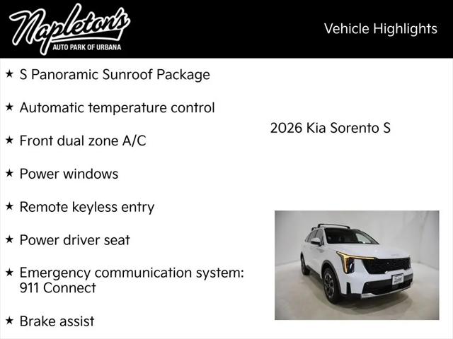 2026 Kia Sorento S