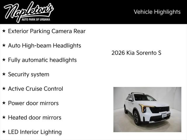 2026 Kia Sorento S