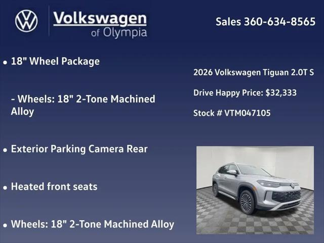 2026 Volkswagen Tiguan S