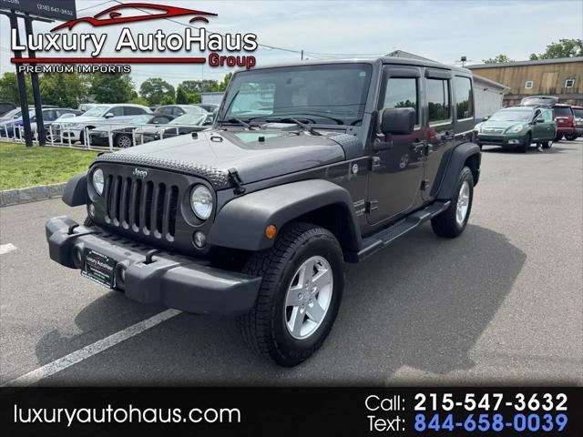 2017 Jeep Wrangler Unlimited Sport 4x4 for sale in Fairless Hills, PA