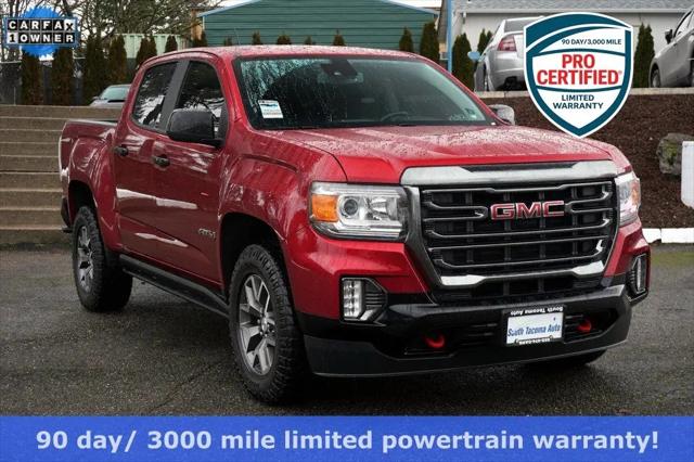 2021 GMC Canyon 4WD Crew Cab Short Box AT4 - Leather for sale in Tacoma, WA