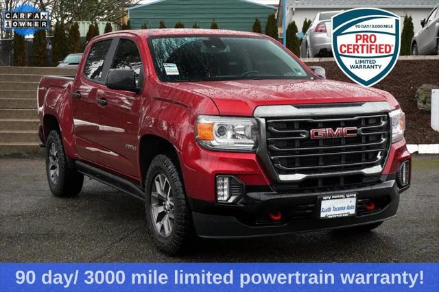 2021 GMC Canyon 4WD Crew Cab Short Box AT4 - Leather for sale in Tacoma, WA