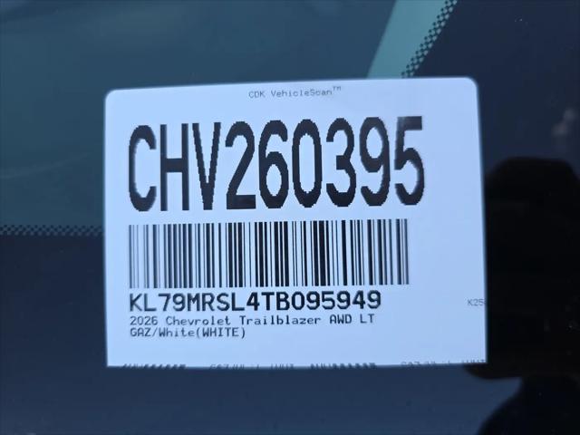 2026 Chevrolet TrailBlazer AWD LT