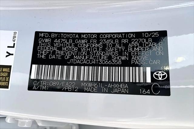 2026 Toyota Prius Plug-In XSE Premium