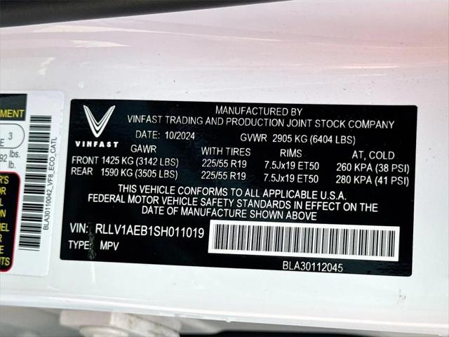 2025 INFINITI VF 8 Eco