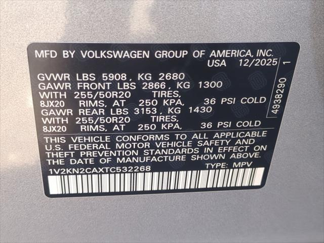 2026 Volkswagen Atlas SE with Technology