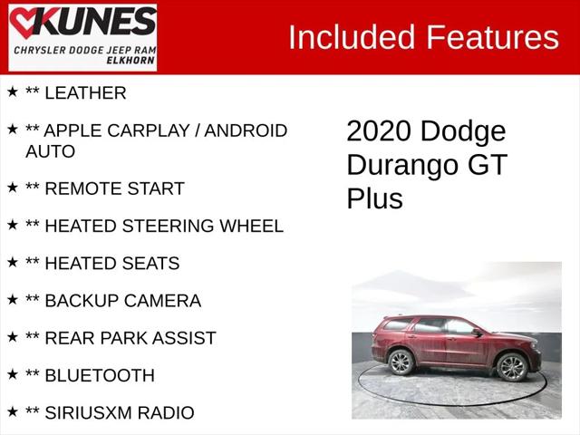 2020 Dodge Durango GT 2020 Dodge Durango GT