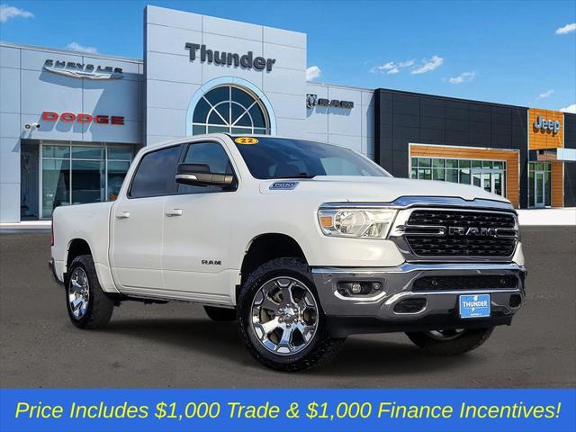 2022 RAM 1500 Big Horn Crew Cab 4x4 57 Box
