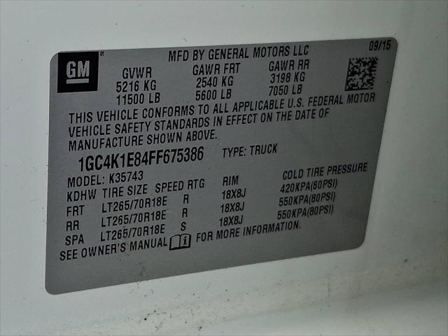 2015 Chevrolet Silverado 3500HD High Country