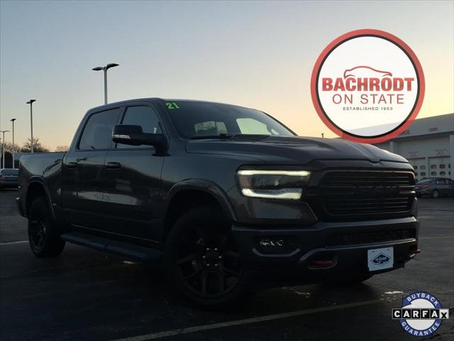 2021 RAM 1500 Laramie Crew Cab 4x4 57 Box