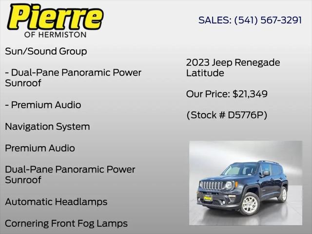2023 Jeep Renegade Latitude 4x4