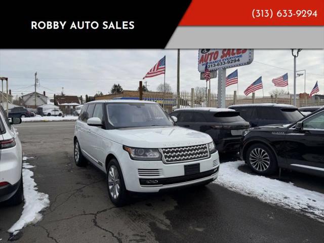 2016 Land Rover Range Rover 3.0L V6 Supercharged HSE for sale in Detroit, MI