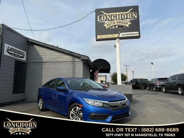2016 Honda Civic LX for sale in Mansfield, TX