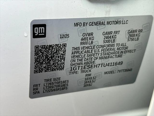 2026 GMC Sierra Standard Range Elevation