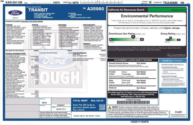 2026 Ford Transit Cargo Van T-250