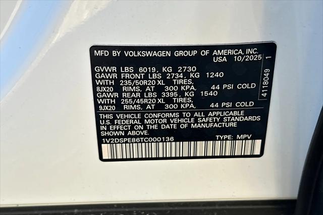2026 Volkswagen ID.4 AWD Pro
