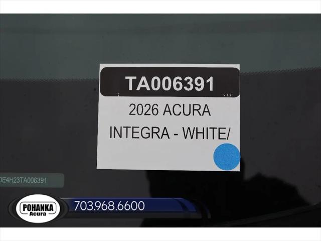 2026 Acura Integra FWD
