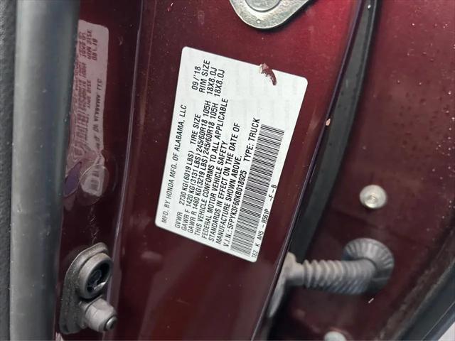 2019 Honda Ridgeline RTL-T