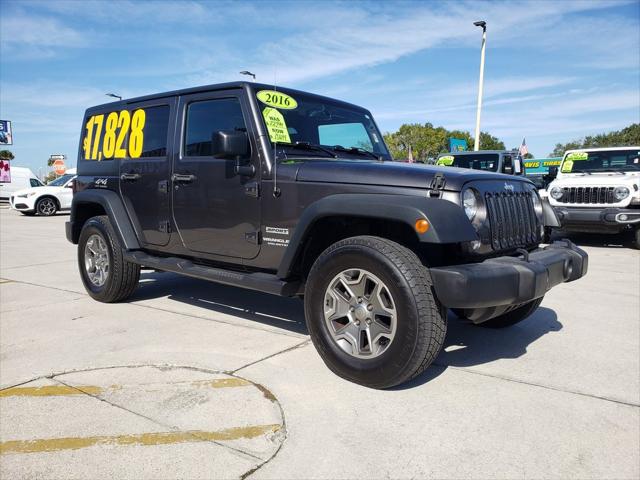 2016 Jeep Wrangler Unlimited Sport 2016 Jeep Wrangler Unlimited Sport