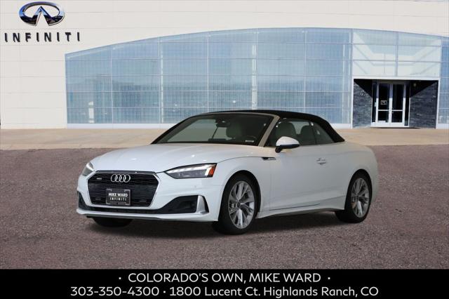 2021 Audi A5 Cabriolet Premium Plus 45 TFSI quattro S tronic 2021 Audi A5 Cabriolet Premium Plus 45 TFSI quattro S tronic