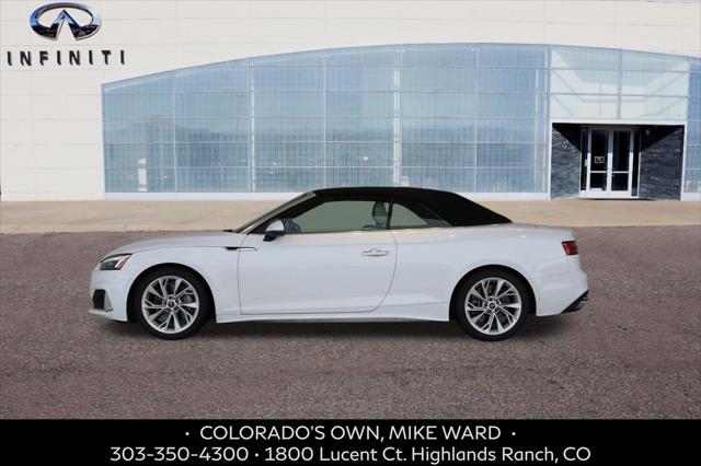 2021 Audi A5 Cabriolet Premium Plus 45 TFSI quattro S tronic 2021 Audi A5 Cabriolet Premium Plus 45 TFSI quattro S tronic