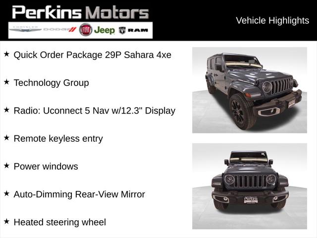 2025 Jeep Wrangler 4xe Sahara 4xe 2025 Jeep Wrangler 4xe Sahara 4xe